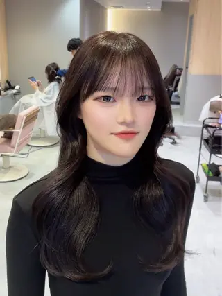 小顔×韓国レイヤー/ 骨格診断/Rikuのヘアスタイル