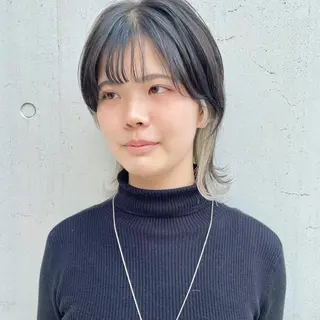 ミディアム カラー もにか🌞原宿/渋谷 🌝ブリーチカラーのヘアスタイル