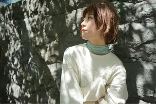 ショート カラー N° jemica 札幌のヘアスタイル