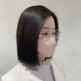 ショート カラー 艶カラー/暖色カラー /透明感/ryutoのヘアスタイル