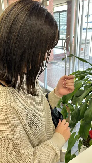 カラー 吉田 千洸のヘアスタイル