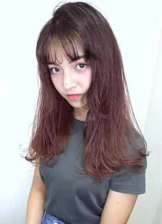 セミロング カラー メンズヘア特化 崎田 成人のヘアスタイル