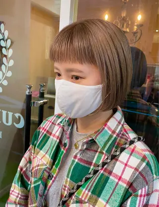 カラー newi梅田🫧韓国 ヘア🫧sakiのヘアスタイル