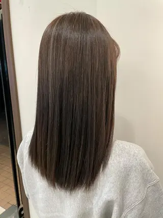 ロング 韓国風ヘア♡ runaのヘアスタイル