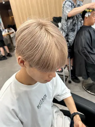 カラー メンズ 🐺森 雄飛/メンズ 韓国ヘアのヘアスタイル