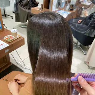 ロング パーマ solv.【ソルヴ】所属・藤田一輝 【美髪職人】のヘアスタイル