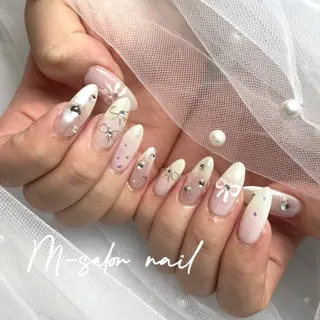 ネイル 韓国/網紅/パーツ M-salonのネイルデザイン