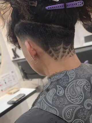 メンズ ミディアム Lapis 名古屋駅前店所属・LEN名古屋/パーマ 海外ヘア/メンズ特化のヘアスタイル