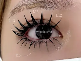 マツエク・マツパ 🪐WOLTOKYO 🪐yu-kiのマツエク・マツパデザイン