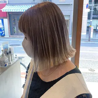 ショート F-card所属・shiga mariaのヘアスタイル