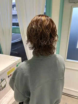 ミディアム 増田 結莉のヘアスタイル