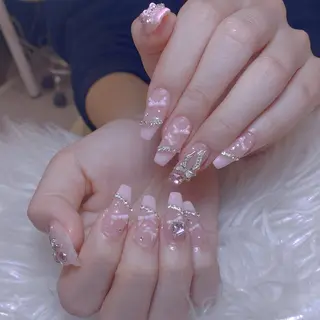 ネイル ミン ゴテゴテネイルのネイルデザイン