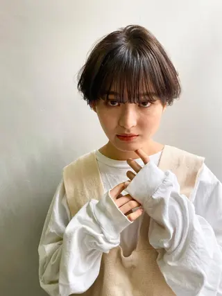 ショート CLAN クランのヘアスタイル