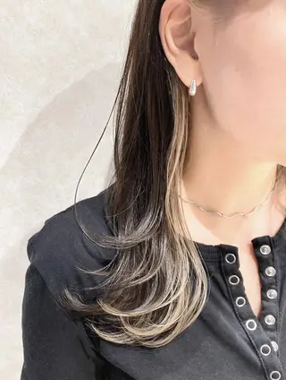 ミディアム カラー 内藤 裕真  k-twoのヘアスタイル