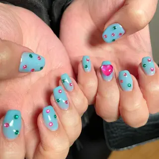 ネイル Nail ヌシん家 AKANEのネイルデザイン