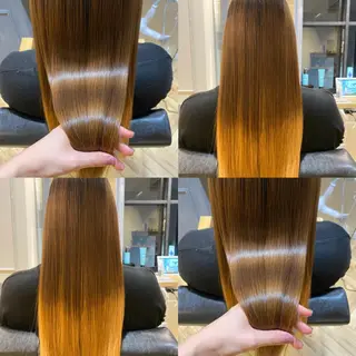 ロング 艶カラー/韓国顔周り 🎀mamiのヘアスタイル