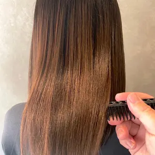 セミロング カラー 【髪のお悩み改善】 輝のヘアスタイル