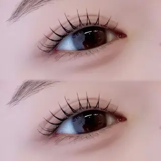 マツエク・マツパ しみず🌙💭 ぱっちり束感/横浜のマツエク・マツパデザイン