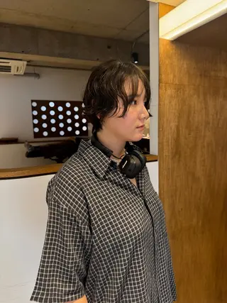 ショート 名駅/酸性ストレート /ワンカラー/アヤハのヘアスタイル