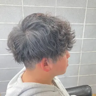 ミディアム パーマ メンズ メンズ特化/垣見 隼人のヘアスタイル