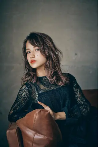 ミディアム ［パサつき改善］＊ 髪質改善ケアサロン＊のヘアスタイル