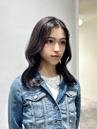 カラー 梅田/透明感カラー/ mariのヘアスタイル