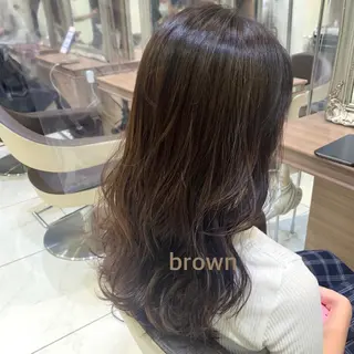 ロング カラー Dears 香芝店所属・関 優希のヘアスタイル