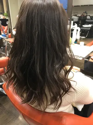 ロング カラー デザインカラー🌈 高木リョウのヘアスタイル
