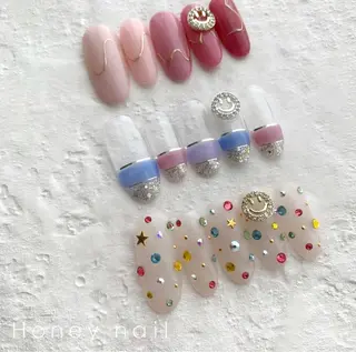 ネイル フィルイン専門 Honey nailのネイルデザイン
