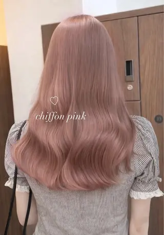 ロング 透明感/ピンクカラー / mai🐇♡のヘアスタイル