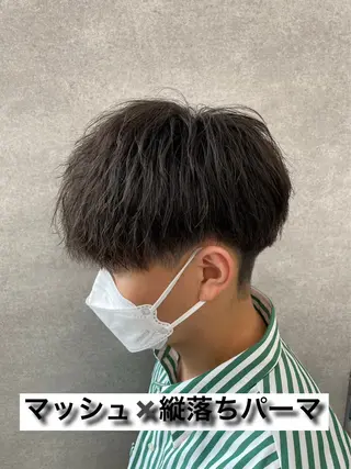 ショート パーマ指名率No1 メンズ特化ケイトのヘアスタイル