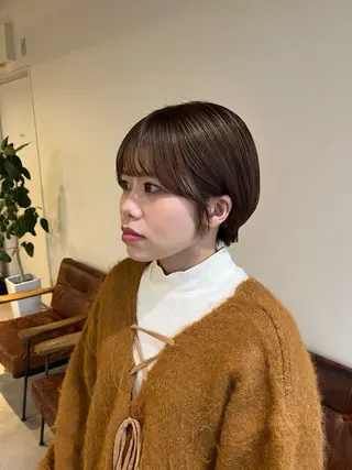 ショート レイヤーカット /ゆうのヘアスタイル