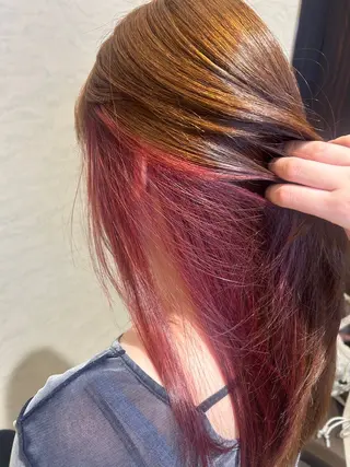 ロング TAYA東急百貨店吉祥寺店所属・カタイ ナギサのヘアスタイル