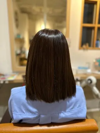 セミロング カラー hair&spa palm所属・石井 寛司のヘアスタイル