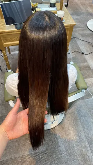 ロング 飯田 雷晟のヘアスタイル