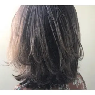 ミディアム 児玉 翠のヘアスタイル