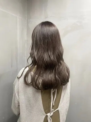 ロング カラー ヤマナカ エリカのヘアスタイル