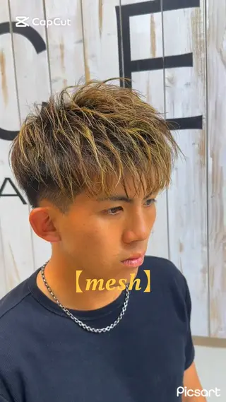 カラー メンズ DIECE所属・メンズ特化 ⚡️ナツキ⚡️のヘアスタイル