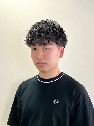 パーマ メンズ 茅ヶ崎パーマ特化/ スパイラル/ハルキのヘアスタイル