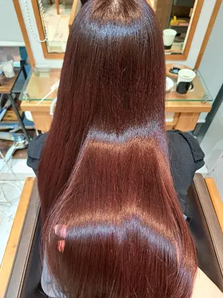 ロング カラー 渋谷／ ＭＩＹＵのヘアスタイル