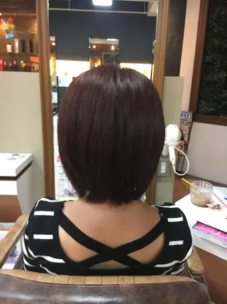 ショート カラー 三尾 麻美のマツエク・マツパデザイン