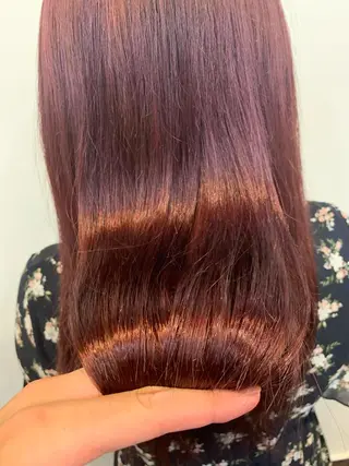 ロング カラー FLAGS YAMATOのヘアスタイル