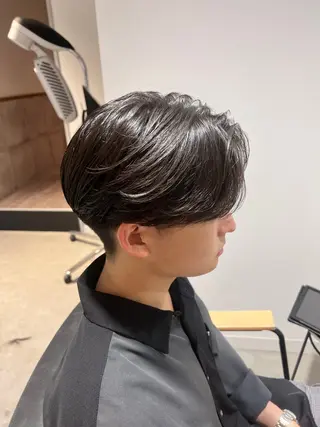 ミディアム パーマ メンズ メンズカットパーマ ✂️ JOYAのヘアスタイル