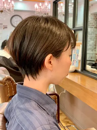 ショート 廣瀬 智志のヘアスタイル