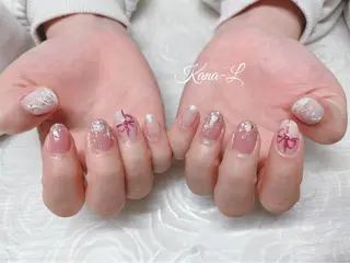 カラー ネイル 芦辺 香奈のネイルデザイン