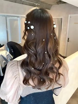 ヘアアレンジ hair  design SUN room【ヘアデザインサンルーム】所属・ヘアセット&カラー 🩷miwaのヘアスタイル