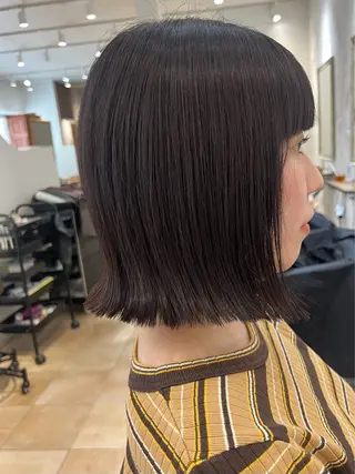 ミディアム カラー 🥀韓国ヘア🥀 宮津真菜のヘアスタイル