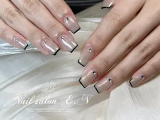 ネイル E.N🦋 長さ出し/持ち込みのネイルデザイン