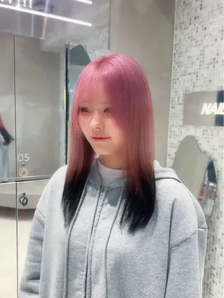 カラー ハイトーン/くすみ カラー seina★のヘアスタイル