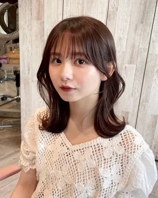 ミディアム ✨Taisei｜ 再現性カット✨️のヘアスタイル